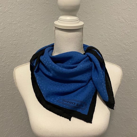 Tiffany & Co. Accessories - Tiffany & Co Vintage scarf neckerchief 80s